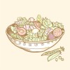 Wielkanocna salatka jarzynowa