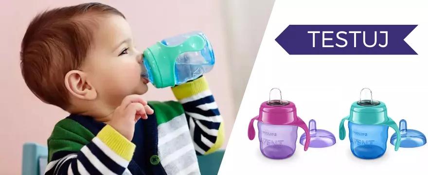 Nauka samodzielnego picia: TESTUJEMY kubki z ustnikiem od Philips Avent!