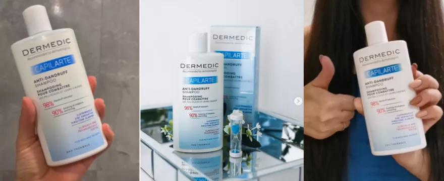 Co na łupież? Szampon Dermedic Capilarte zachwycił nasze Influencerki!