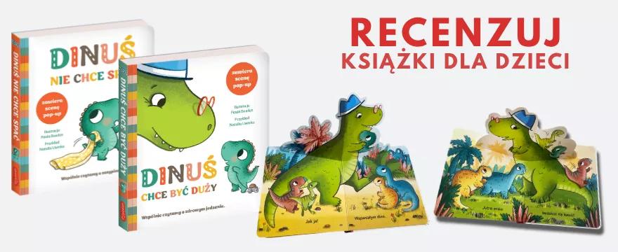 Dinuś i ważne sprawy! Poznajcie serię, która wspiera rodziców i bawi dzieci - RECENZUJ książki dla dzieci