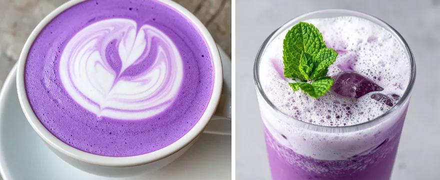 Ube, fioletowa matcha? Nowy trend w kawiarniach