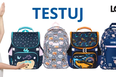 TESTUJ: Zdrowy plecak dla PIERWSZOKLASISTY od marki LOOZZ