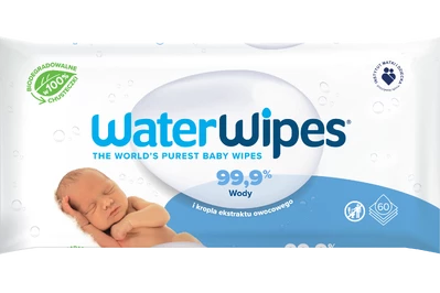 Chusteczki WaterWipes® – nie zostawiają nic za sobą