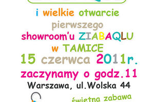 Otwarcie Showroomu i drugie urodziny ZIABAQLU!