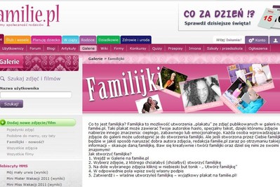 Familijki – nowość na familie.pl!