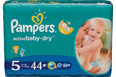 Udoskonalone pieluszki Pampers Active Baby-Dry