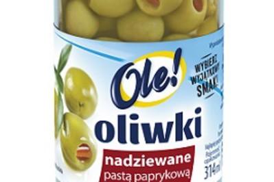 Oliwki nadziewane pastą paprykową OLE! - na chrupiąco