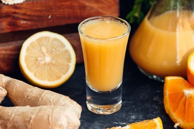 Shoty imbirowe na odporność — jak je zrobić samemu?