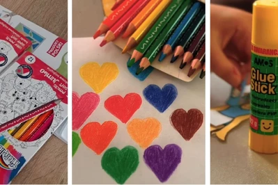 Kredki i klej do szkoły? Mamy sprawdziły klej AMOS i kredki FIORELLO