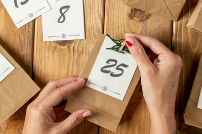 Kalendarz adwentowy dla dziecka DIY - pomysły.