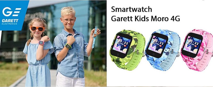 KONKURS: Wygraj designerski smartwatch Garett dla dziecka!
