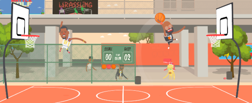 Dunkers 2 – spróbuj swoich sił w wirtualnej koszykówce