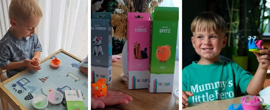 Masa zabawy z Hey Clay – zobacz wyniki rodzinnego testowania!