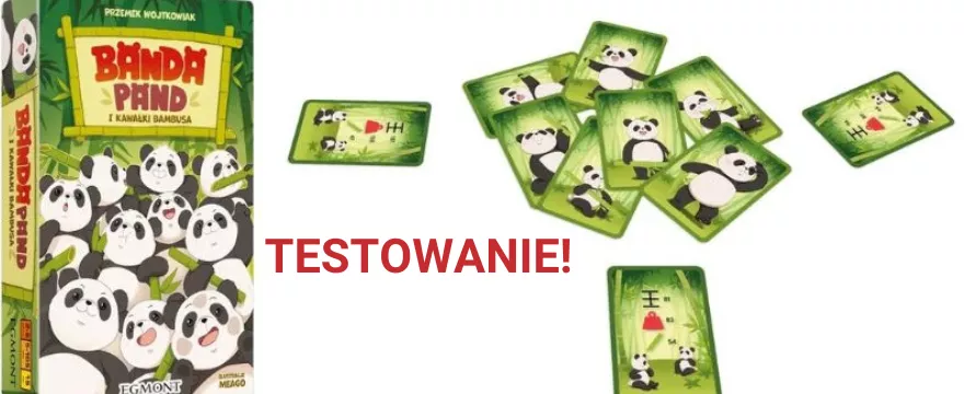 Wygraj i recenzuj wyjątkową grę dla najmłodszych: Banda Pand i kawałki bambusa