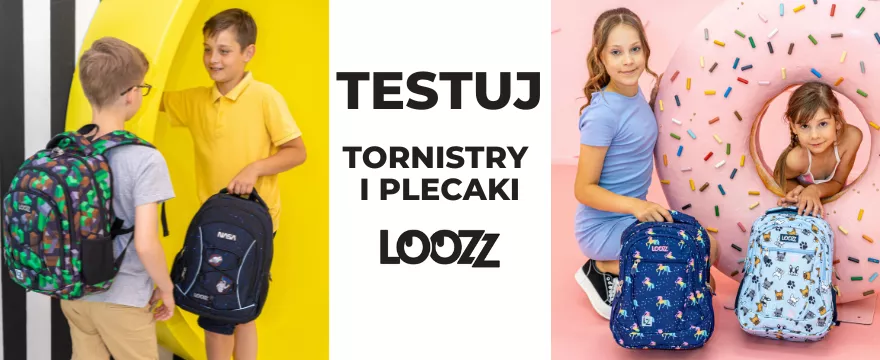 Wielki TEST odlotowych plecaków i tornistrów LOOZZ Premium!