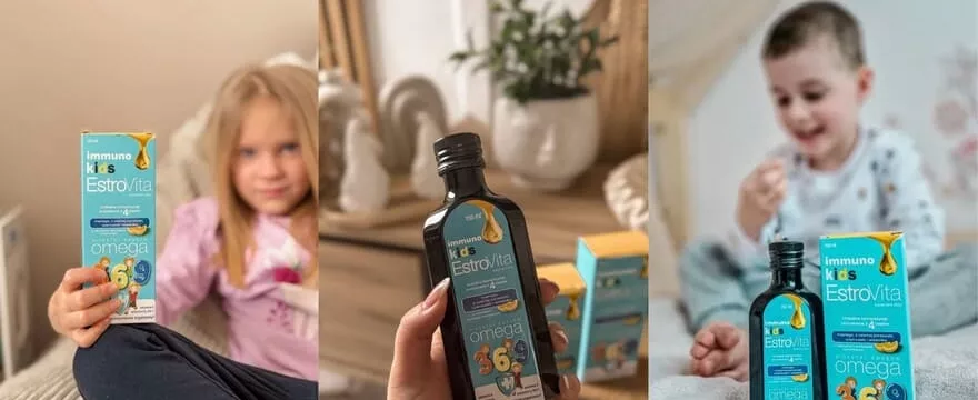 Co na odpornosć dziecka? Mamy sprawdziły suplement diety EstroVita Immuno Kids