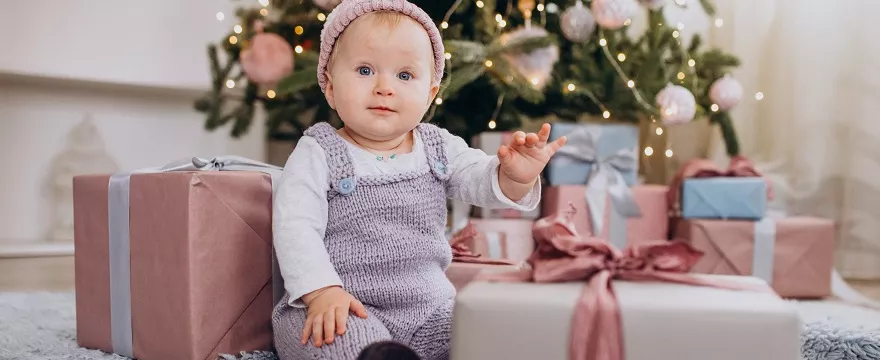 Prezenty dla niemowlaka: ciekawe propozycje nie tylko na święta!