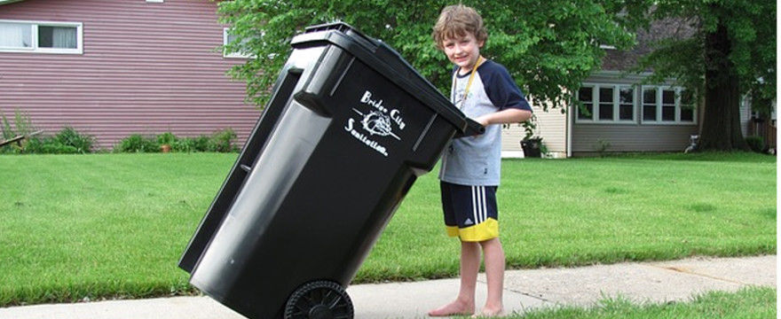 Przykład dla dziecka - segregacja śmieci po nowemu! 