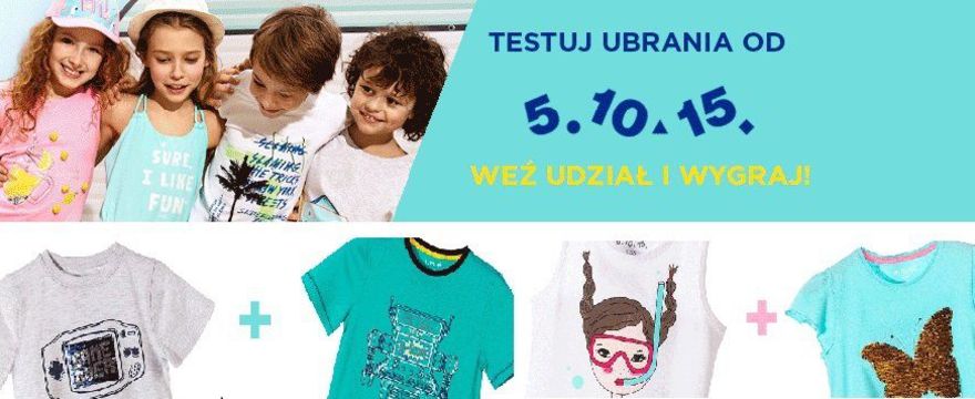 WYNIKI TESTOWANIA: te KOSZULKI od 5.10.15. z niezwykłymi nadrukami zaskoczą chłopców i dziewczynki!