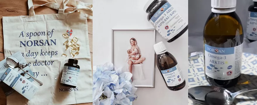 Nasze mamy testowały zdrowe kwasy Omega-3 Arktis od Norsan! Zobacz ich OPINIE