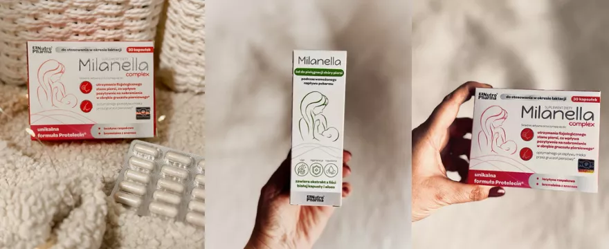 Nasze mamy testowały produkty Milanella, które wspierają karmienie piersią! OPINIE