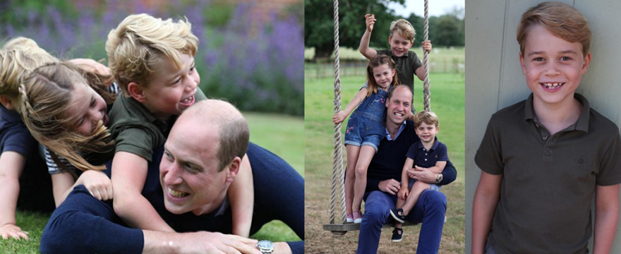 Książę George ma już7 lat! Zobaczcie jak wygląda w obiektywie mamy Kate Middlton