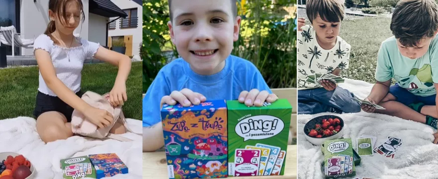 Gry do plecaka: OPINIE małych Recenzentów!