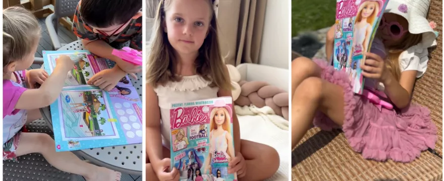 Magazyn Barbie towarzyszy na wakacjach! Zobacz OPINIE małych Czytelniczek!