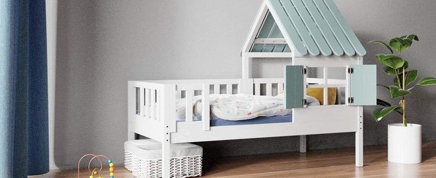 Łóżko domek: jakie wybrać do pokoju dziecka?