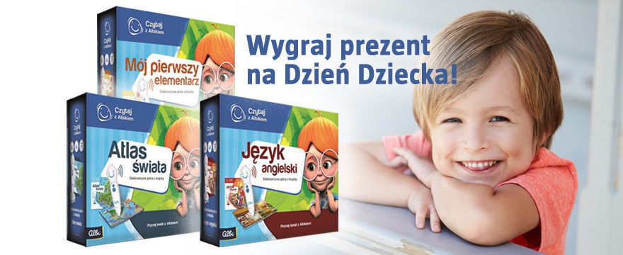 WYNIKI! KONKURS: Wygraj mówiące pióro z książką! Albik czeka na Dzień Dziecka! 