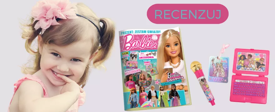 Nowy numer magazynu Barbie – zostań recenzentką!