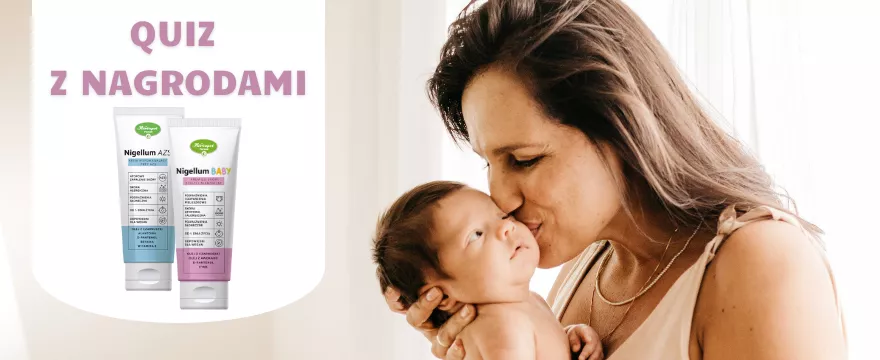Rozwiąż QUIZ i zdobądź zestaw kosmetyków do pielęgnacji wrażliwej skóry dziecka