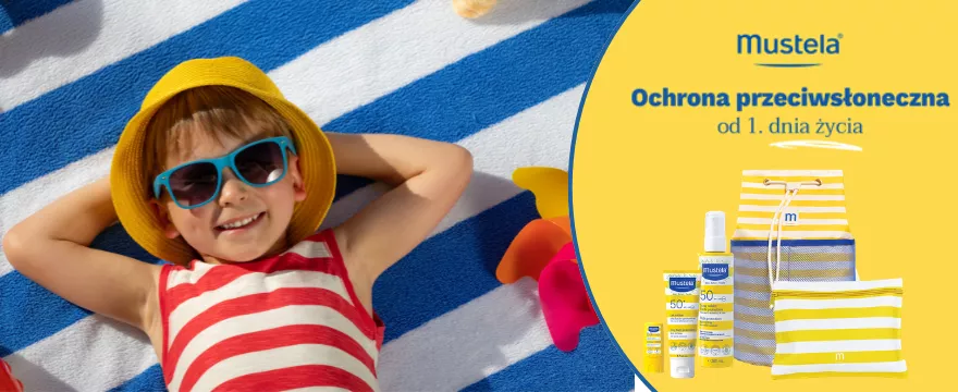 Sezon na słońce? Czas start! Przetestuj linię kosmetyk&oacute;w SUN od Mustela