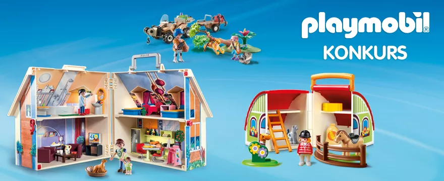 KONKURS: Kreatywne dziecko – wygraj super zabawki od Playmobil!