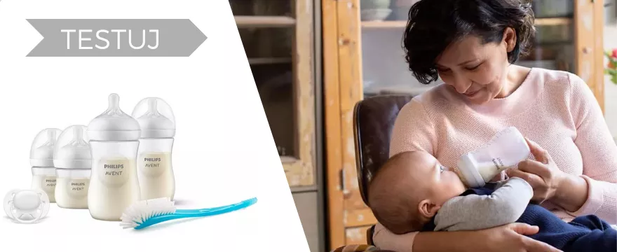 KONKURS: niemowlę w domu! TESTUJEMY Zestaw dla noworodka Philips Avent Natural Response