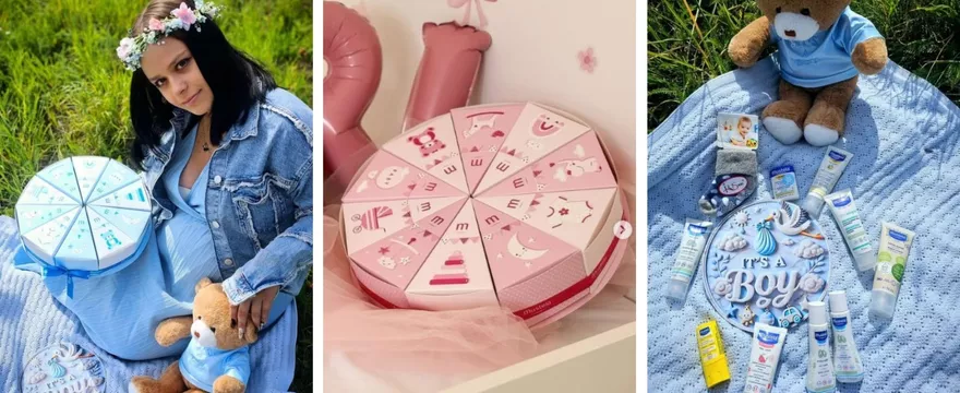 Jaki prezent na babyshower? Mamy polecają tort Mustela