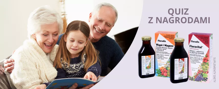 QUIZ z nagrodami: Zdrowe kości i sprawne mięśnie po 60 roku życia &ndash; podaruj dziadkom zdrowie