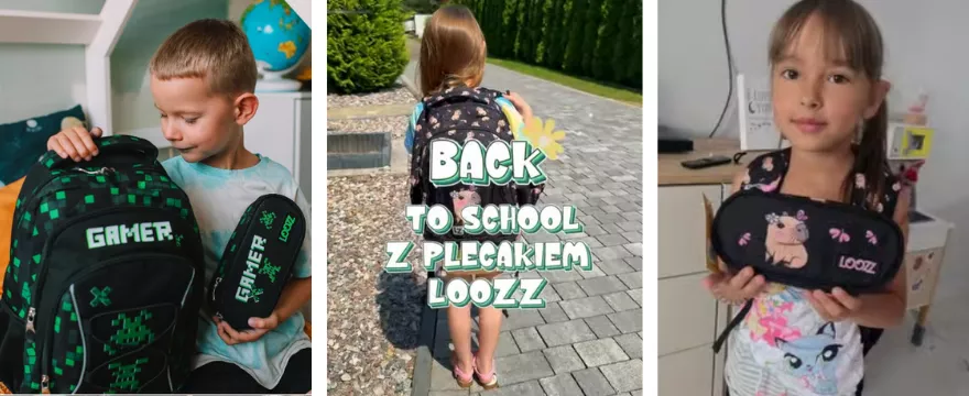 Wyprawka do 1 klasy bez stresu i z nutą ekscytacji? Sprawdzamy plecaki LOOZZ na rok szkolny 2026/2027