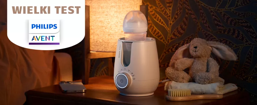 Nieocenione wsparcie w opiece nad dzieckiem – testuj Podgrzewacz i sterylizator do butelek 6w1 od Philips Avent