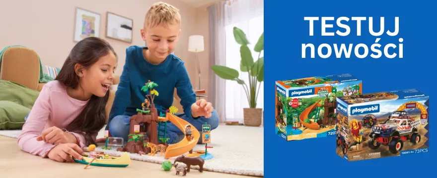 Zabawa, która nigdy się nie nudzi? Testuj nowe zestawy PLAYMOBIL®