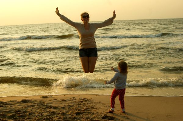 za wygłupy na plaży