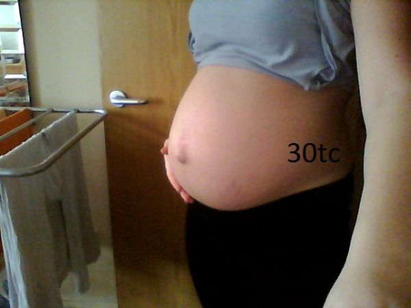 30 tydzień ciąży :)