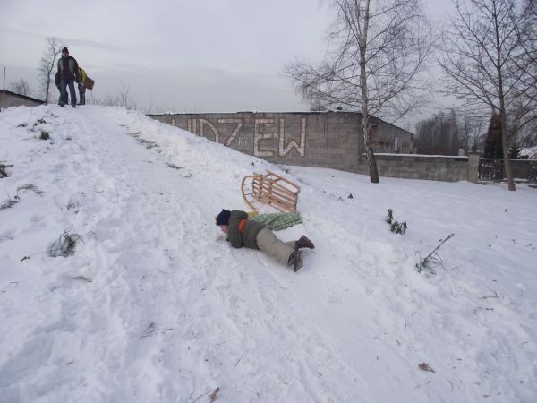 śnieżna wywrotka