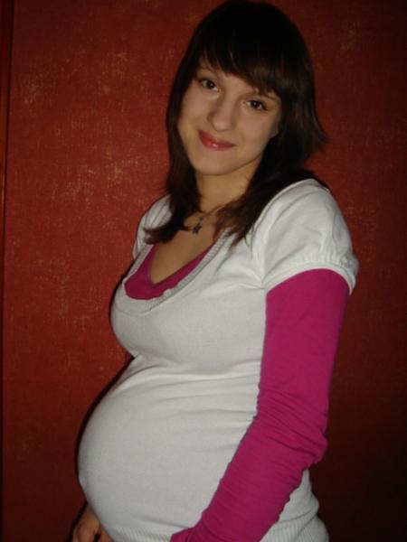 38 tydzień ciąży z synkiem:)