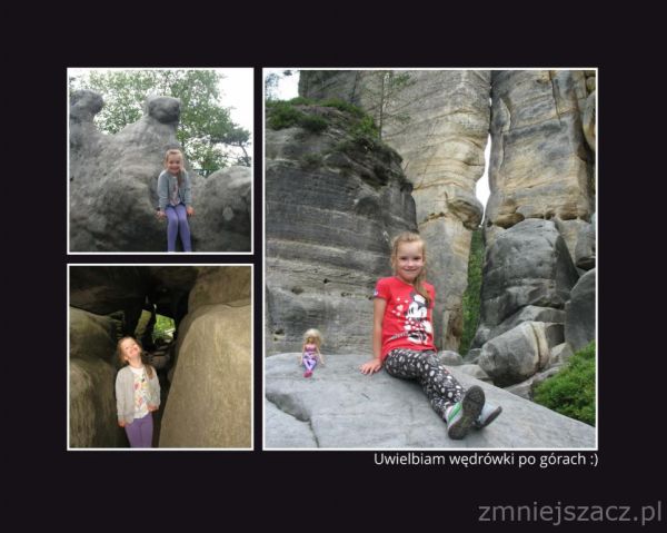 Nie ma wakacji bez górskiej wędrówki - w tym roku podziwiałam Góry Stołowe :)
