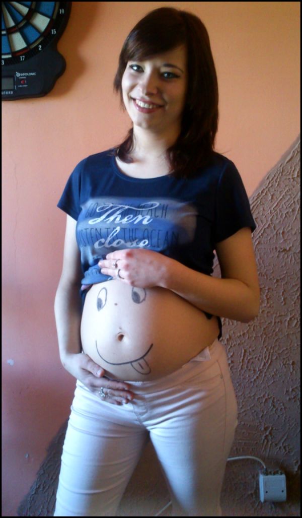 Ciążowy brzuszek z Sebastianem