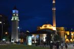 Tirana nocą przepiękna.