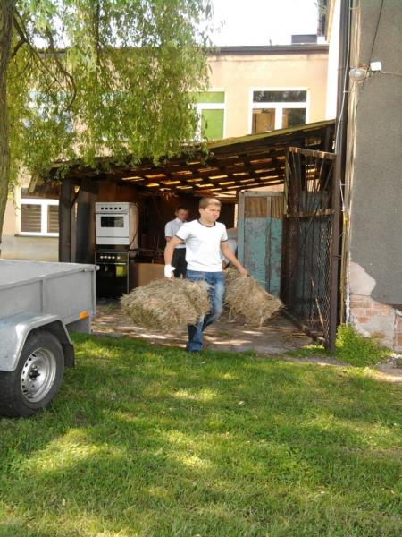 wyjazd transportu z pomocą dla powodzian, Rasy 24.06