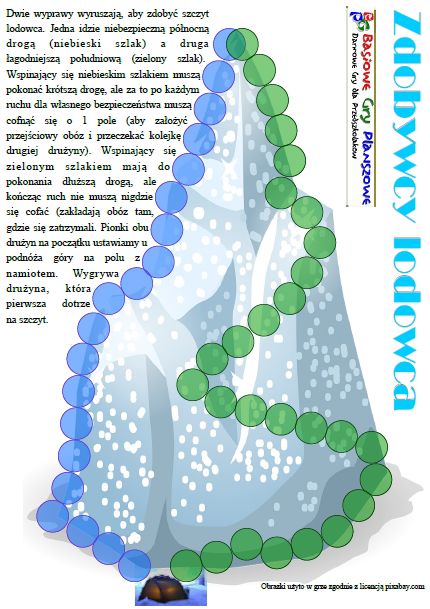 Gra "Zdobywcy lodowców"