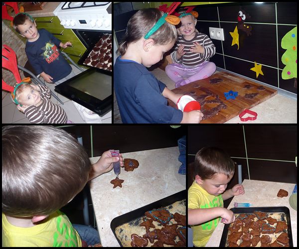 Dzieciaki przygotowują pierczniczki dla całej rodzinki !